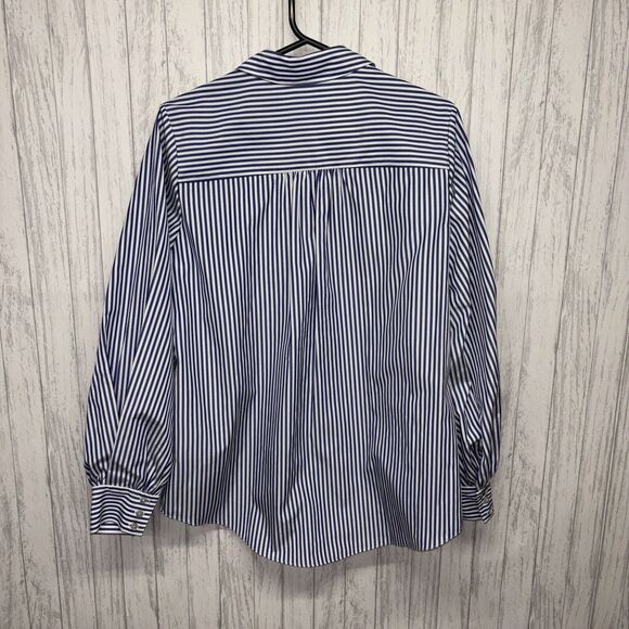 Womens Size XS Cinq A Sept Kandice Striped Button Up Shirt NWOT - Picture 9 of 9